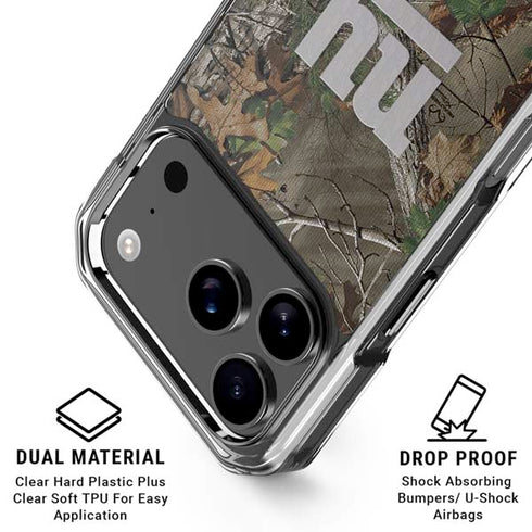 NFL New York Giants Realtree Xtra Green Camo iPhone 18 Pro Clear Case