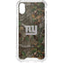 NFL New York Giants Realtree Xtra Green Camo iPhone XS Clear Case