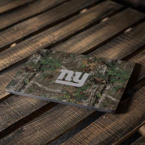 NFL New York Giants Realtree Xtra Green Camo Apple MacBook Air Skin