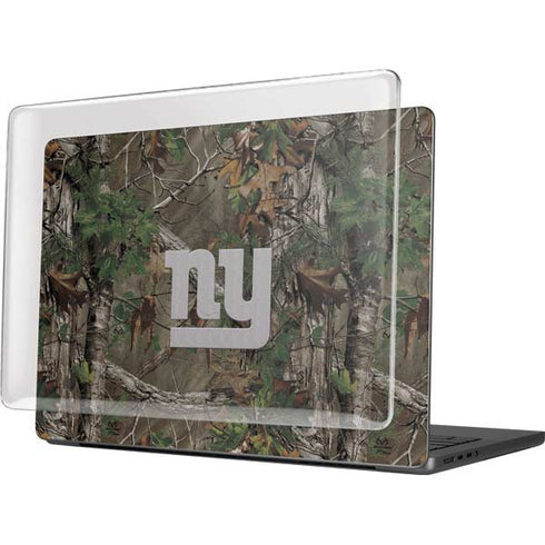 NFL New York Giants Realtree Xtra Green Camo MacBook Pro 14in (2021-24) Case plus Skin