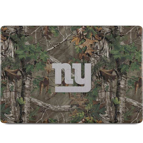 NFL New York Giants Realtree Xtra Green Camo MacBook Skins