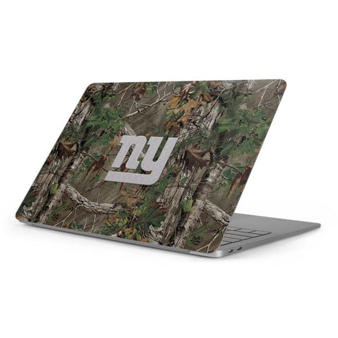 NFL New York Giants Realtree Xtra Green Camo Apple MacBook Pro 16-inch Skin