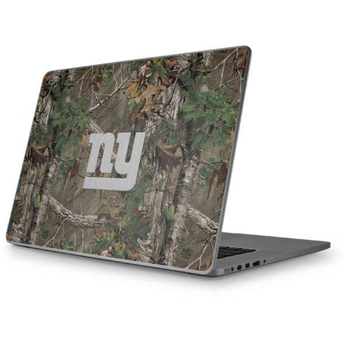 NFL New York Giants Realtree Xtra Green Camo Apple MacBook Pro 17-inch Skin