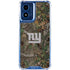 NFL New York Giants Realtree Xtra Green Camo Moto G 5G (2024) Clear Case