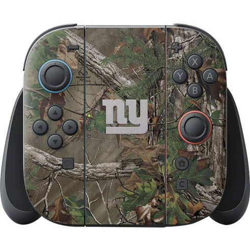 NFL New York Giants Realtree Xtra Green Camo Nintendo Skins
