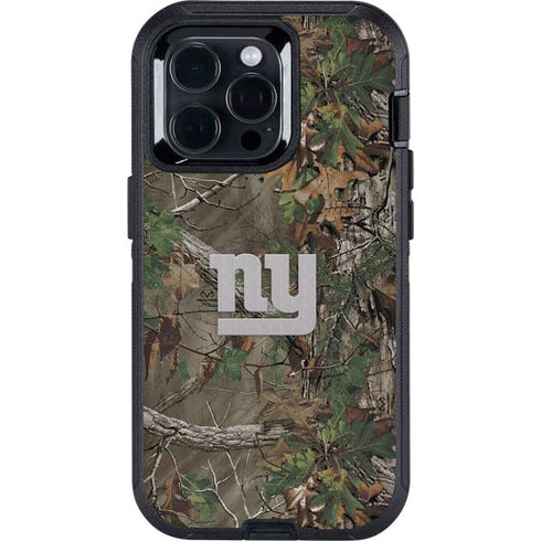 NFL New York Giants Realtree Xtra Green Camo Otterbox Defender iPhone Skin