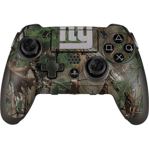 NFL New York Giants Realtree Xtra Green Camo PlayStation Scuf Vantage 2 Controller Skin