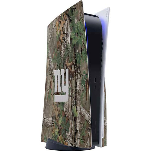 NFL New York Giants Realtree Xtra Green Camo PlayStation PS5 Skins