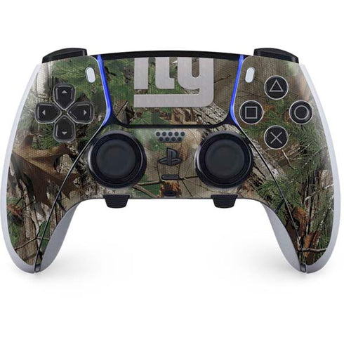 NFL New York Giants Realtree Xtra Green Camo PS5 DualSense Edge Pro Controller Skin