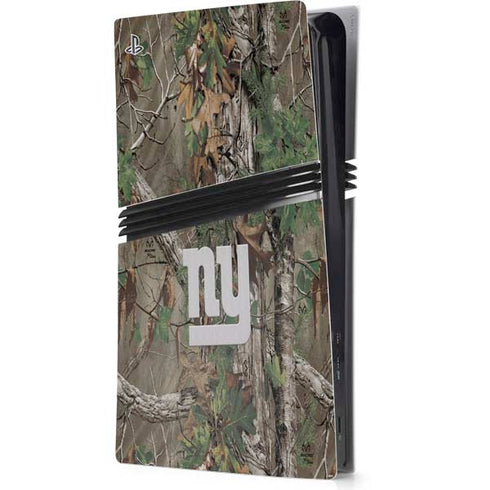 NFL New York Giants Realtree Xtra Green Camo PlayStation PS5 Skins