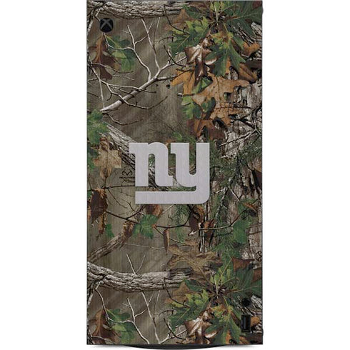 NFL New York Giants Realtree Xtra Green Camo XBox Series X Digital Edition Console Skin
