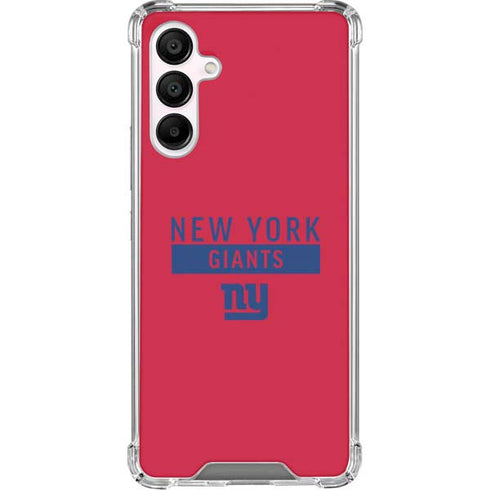 NFL New York Giants Red Performance Series Galaxy A16 5G Clear Case