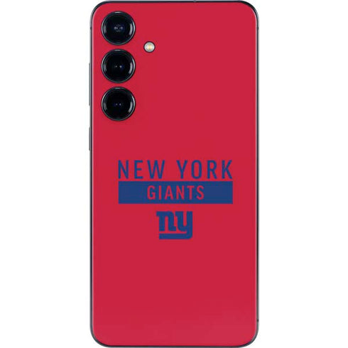 NFL New York Giants Red Performance Series Galaxy A16 5G Skin