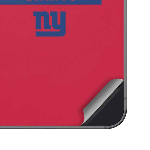 NFL New York Giants Red Performance Series Galaxy A16 5G Skin
