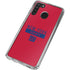 NFL New York Giants Red Performance Series Galaxy A21 Clear Case
