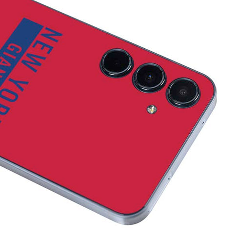 NFL New York Giants Red Performance Series Galaxy A35 5G Skin