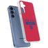 NFL New York Giants Red Performance Series Galaxy A55 5G Clear Case