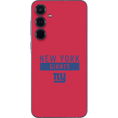 NFL New York Giants Red Performance Series Galaxy A55 5G Skin