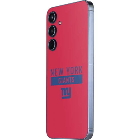 NFL New York Giants Red Performance Series Galaxy A55 5G Skin