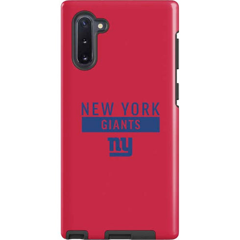 NFL New York Giants Red Performance Series Galaxy Cases