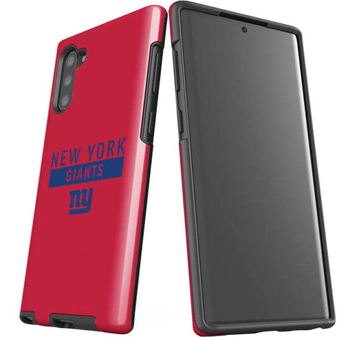 NFL New York Giants Red Performance Series Galaxy Note 10 Pro Case