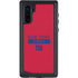 NFL New York Giants Red Performance Series Galaxy Note 10 Waterproof Case