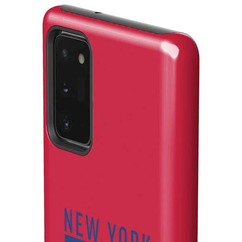 NFL New York Giants Red Performance Series Galaxy Note20 5G Pro Case