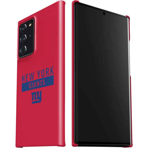 NFL New York Giants Red Performance Series Galaxy Note20 Ultra 5G Lite Case