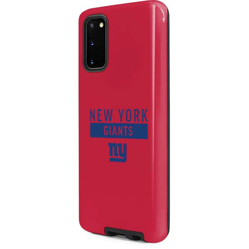 NFL New York Giants Red Performance Series Galaxy S20 Pro Case