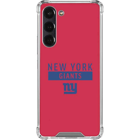 NFL New York Giants Red Performance Series Galaxy S24 FE Clear Case