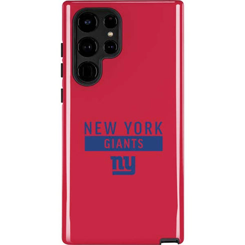 NFL New York Giants Red Performance Series Galaxy Cases