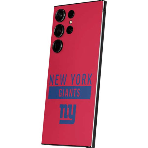 NFL New York Giants Red Performance Series Galaxy S24 Ultra Skin