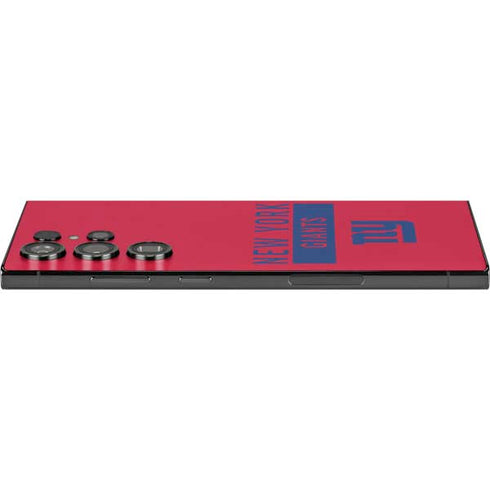 NFL New York Giants Red Performance Series Galaxy S25 Ultra Skin