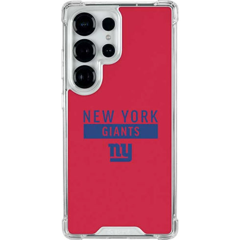 NFL New York Giants Red Performance Series Galaxy S25 Ultra Clear Case