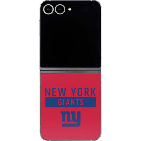 NFL New York Giants Red Performance Series Galaxy Z Flip6 Skin