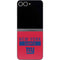 NFL New York Giants Red Performance Series Galaxy Z Flip6 Skin