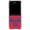 NFL New York Giants Red Performance Series Galaxy Z Flip6 Clear Case