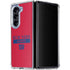 NFL New York Giants Red Performance Series Galaxy Z Fold5 5G Clear Case