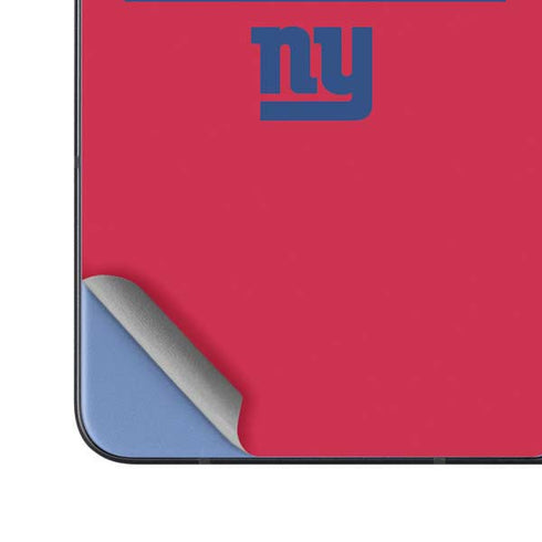 NFL New York Giants Red Performance Series Galaxy Z Fold5 5G Skin