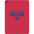 NFL New York Giants Red Performance Series Apple iPad Air Skin