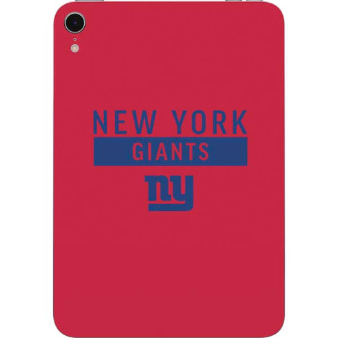 NFL New York Giants Red Performance Series Apple iPad Mini Skin