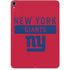 NFL New York Giants Red Performance Series Apple iPad Pro Skin