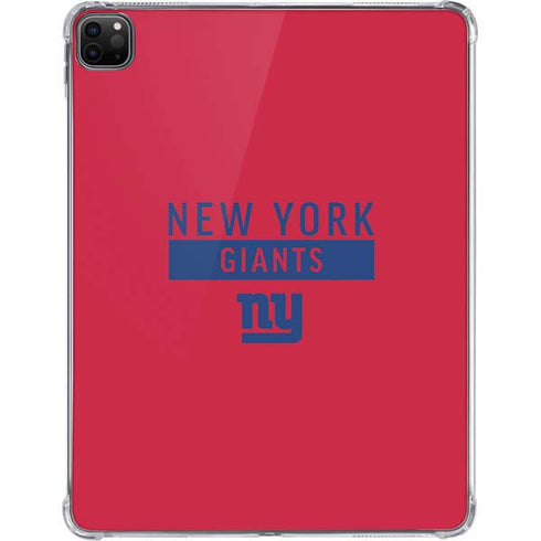 NFL New York Giants Red Performance Series iPad Pro 11in (2024) Clear Case