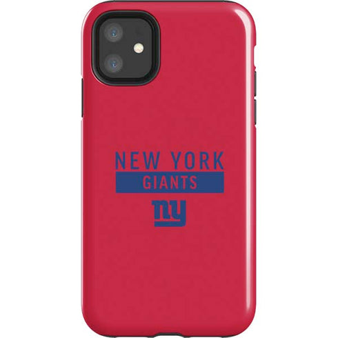 NFL New York Giants Red Performance Series iPhone 11 Impact Case