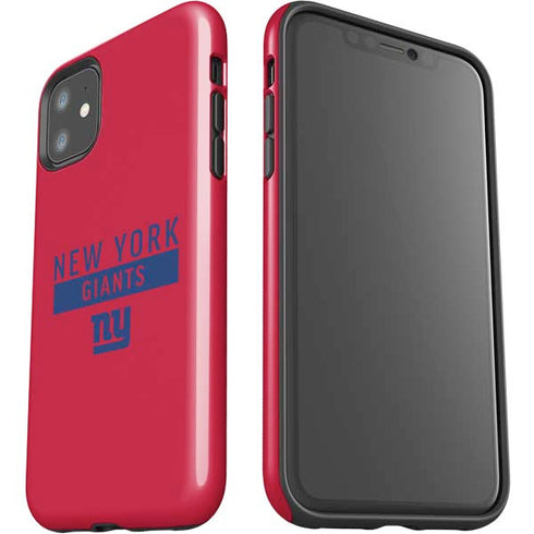 NFL New York Giants Red Performance Series iPhone 11 Impact Case