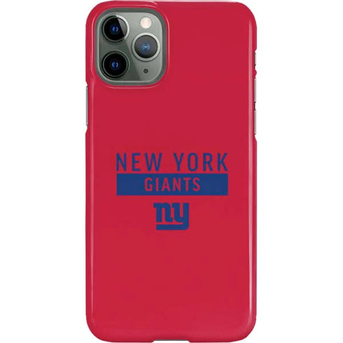 NFL New York Giants Red Performance Series iPhone 11 Pro Lite Case