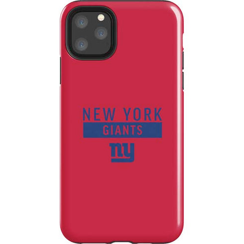 NFL New York Giants Red Performance Series iPhone Cases