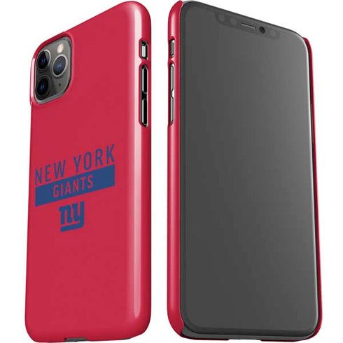 NFL New York Giants Red Performance Series iPhone 11 Pro Max Lite Case