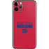 NFL New York Giants Red Performance Series iPhone 11 Pro Skin