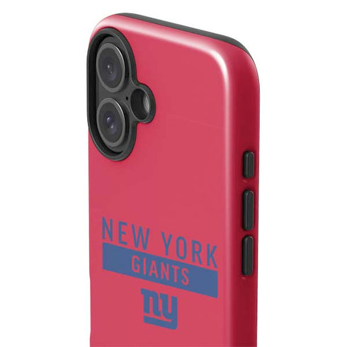 NFL New York Giants Red Performance Series iPhone 16 Impact Case